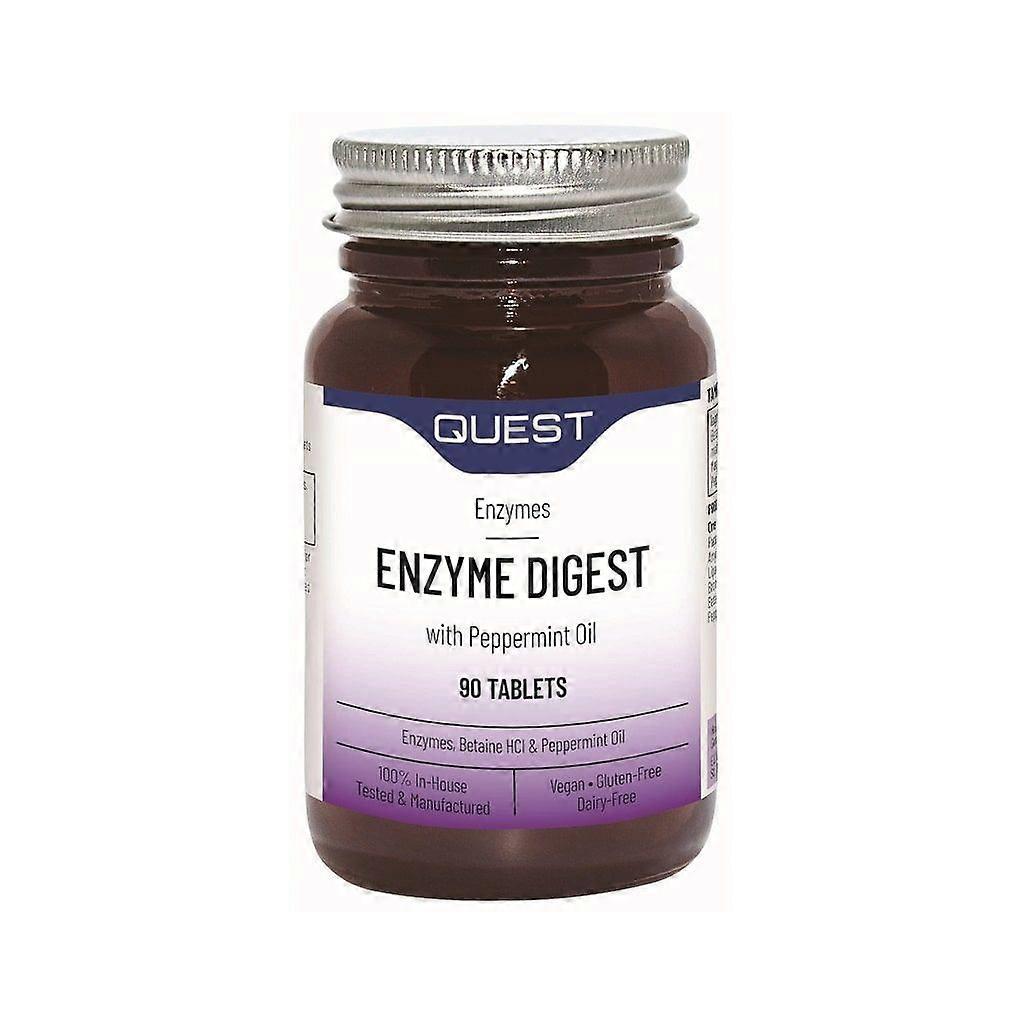 Quest Vitamins Enzyme Digest Tabs 90 (601450)