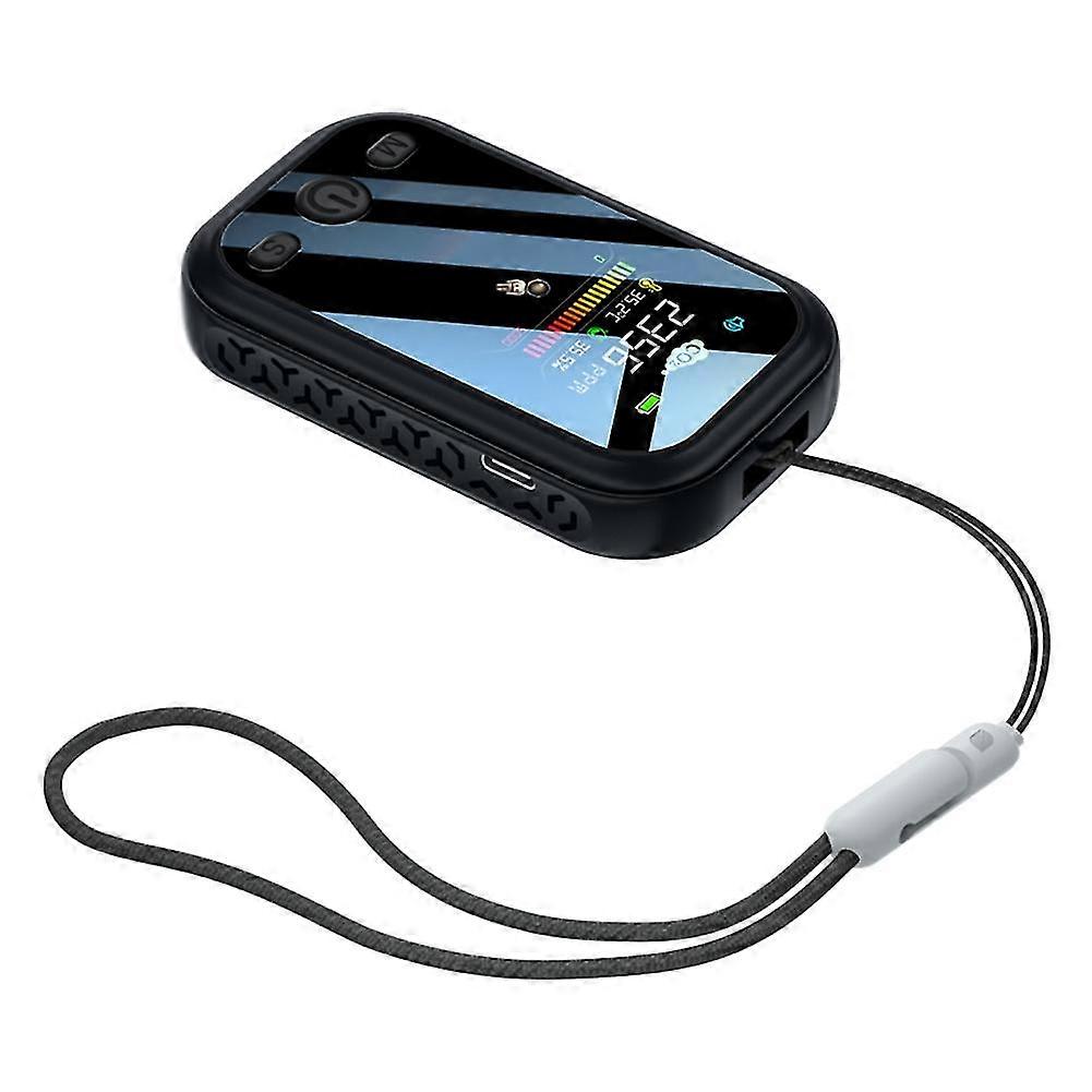 Mini Co2 Detector, Air Quality Monitor, And Lightweight Co2 Monitor You Can Use Anywhere Black