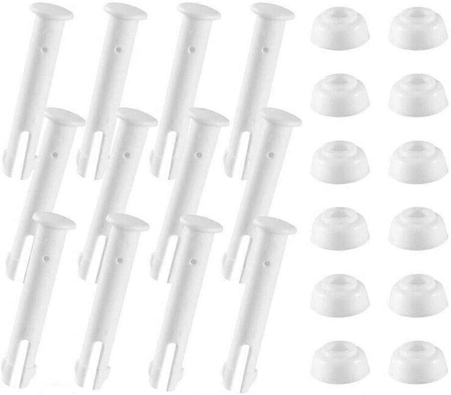 12/24 Pack Plastic Pins for Rubber Pool Seals Swimming Pool Replacement Parts Swimming Pool Accessories Pool Cap Tools 13ft 24ft 12ft