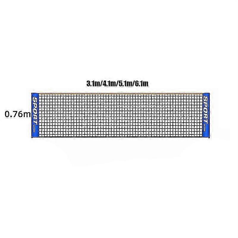 Portable Folding Simple 3m Tennis Net Badminton Net