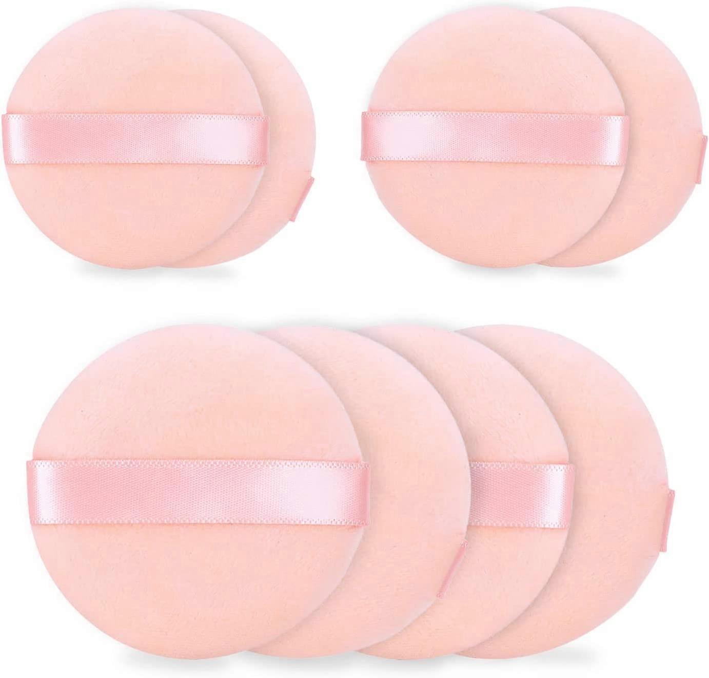 Cosmetic Soft Sponge Puff Makeup Tool, 3.4 Inches, 8 Pack