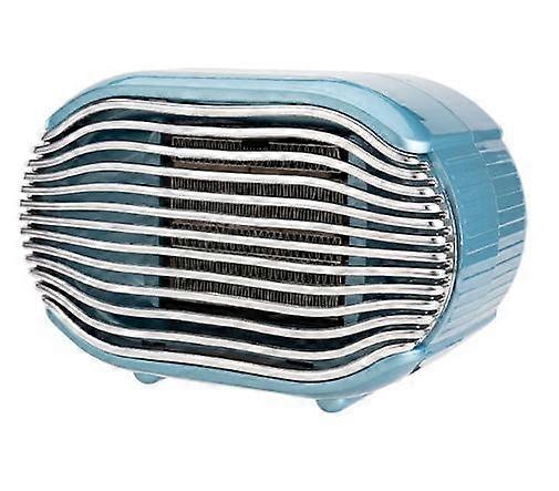 Rose-Desktop Heater 220V Mini Portable Ceramic Electric Fan Personal Heater Heater 2 Heat Settings for Home, Office and Bedroom