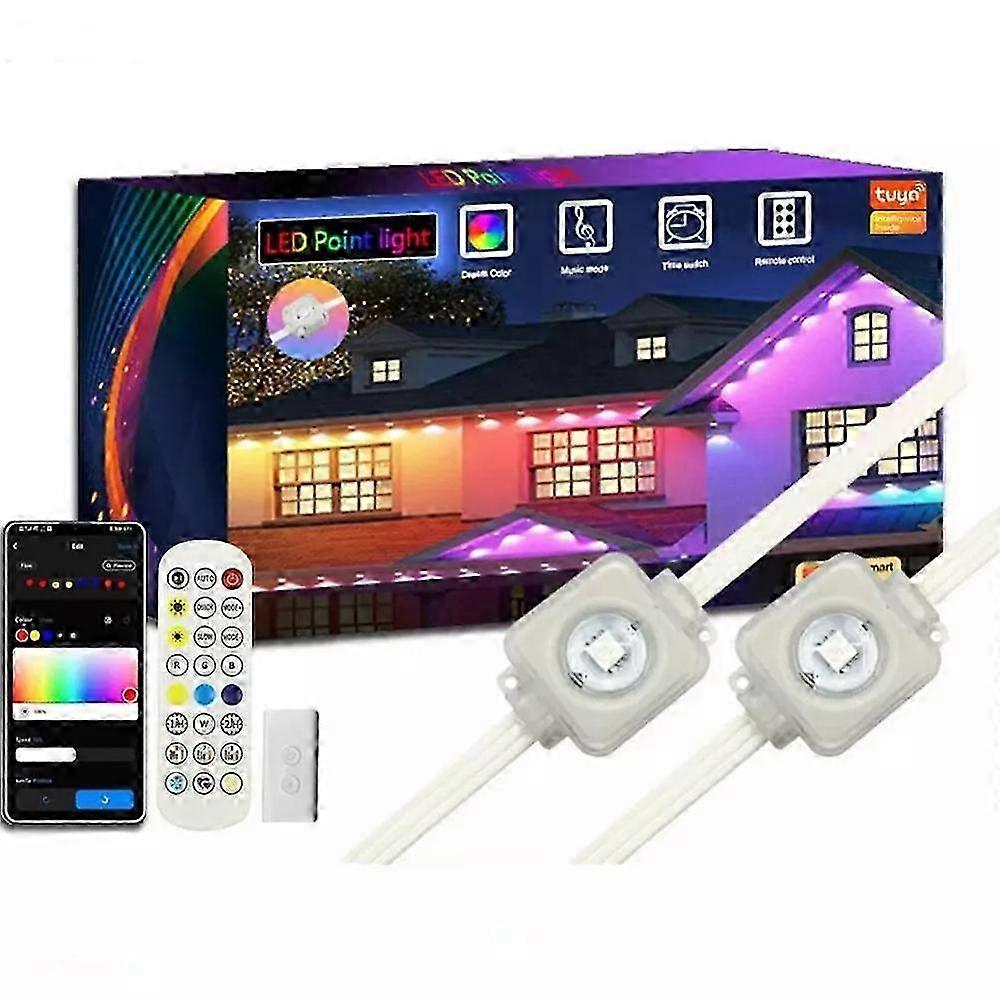 Permanent Outdoor Eaves Lights Smart Rgbic App Remoteled Diy Scenemodes Lamp