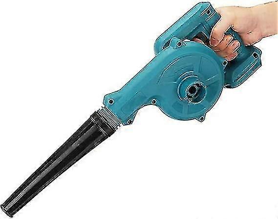 Soprador de folha sem fio compatível com bateria Makita 18v, 2-em-1 sopradores de folha de jardim elétricos leves e aspiradores compatíveis com Lawn Care Leaf Bl