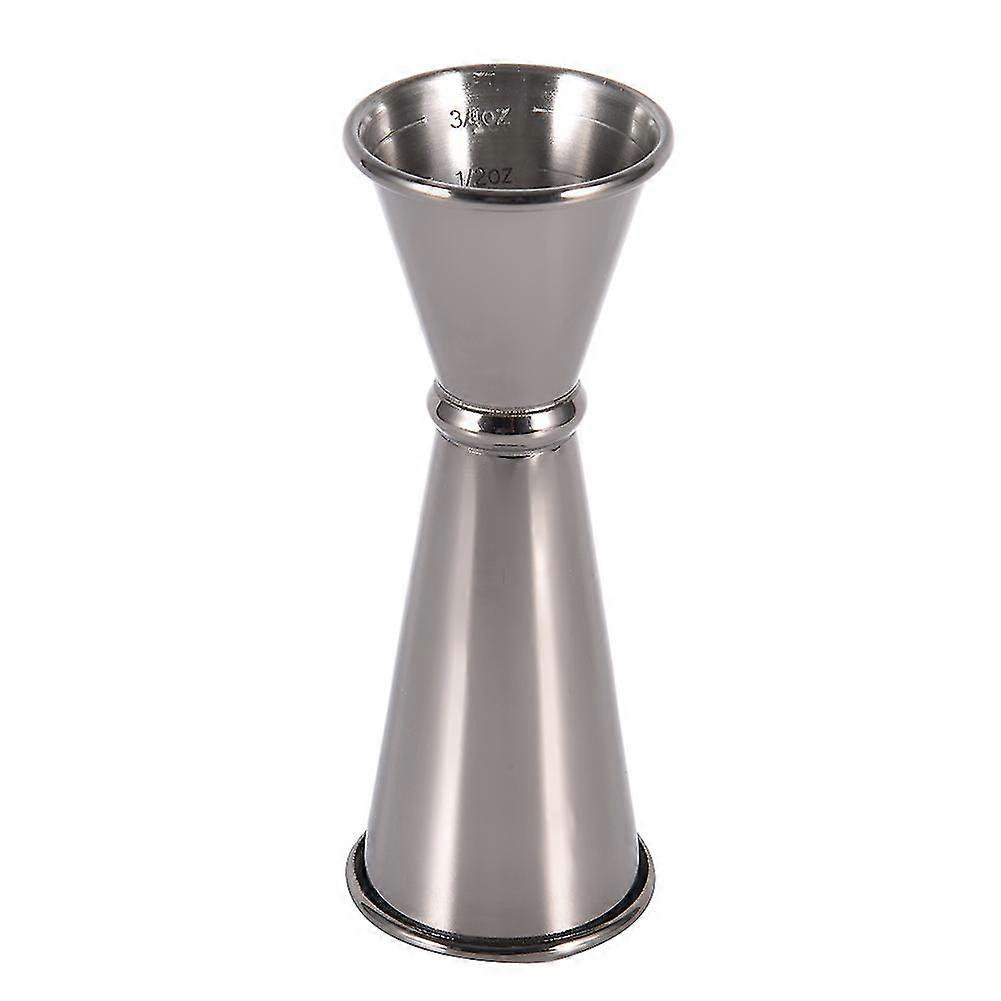 304 Stainless Steel Bar Cocktail Shaker with Double Jigger - Black
