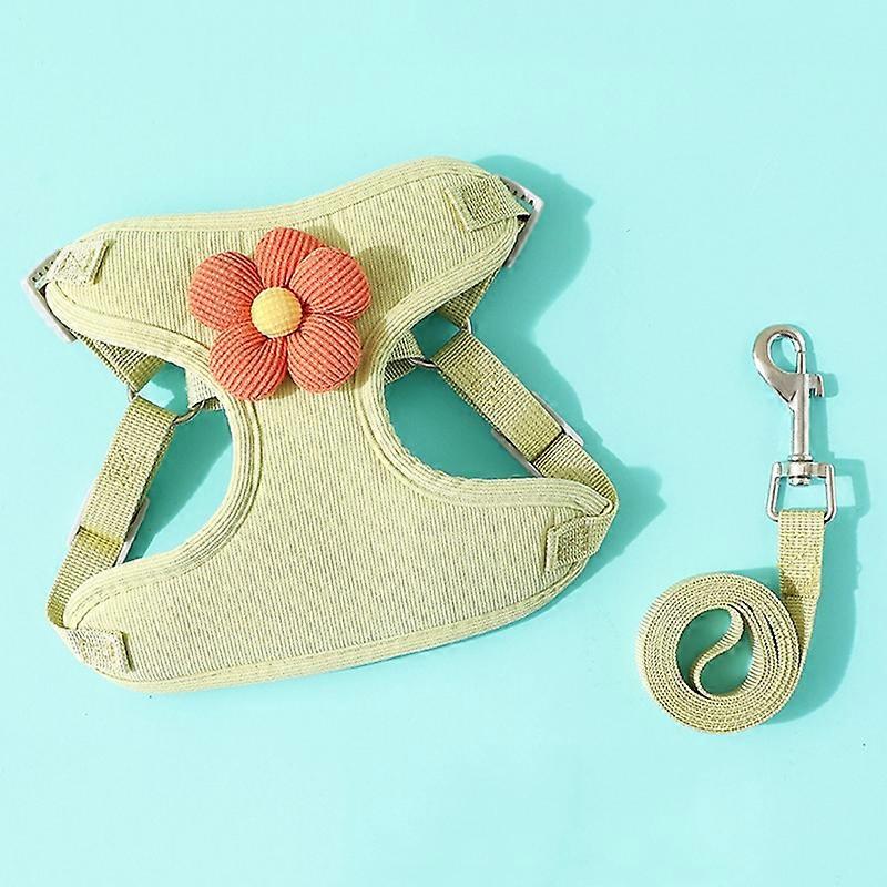 Pet Dog Vest Leash S