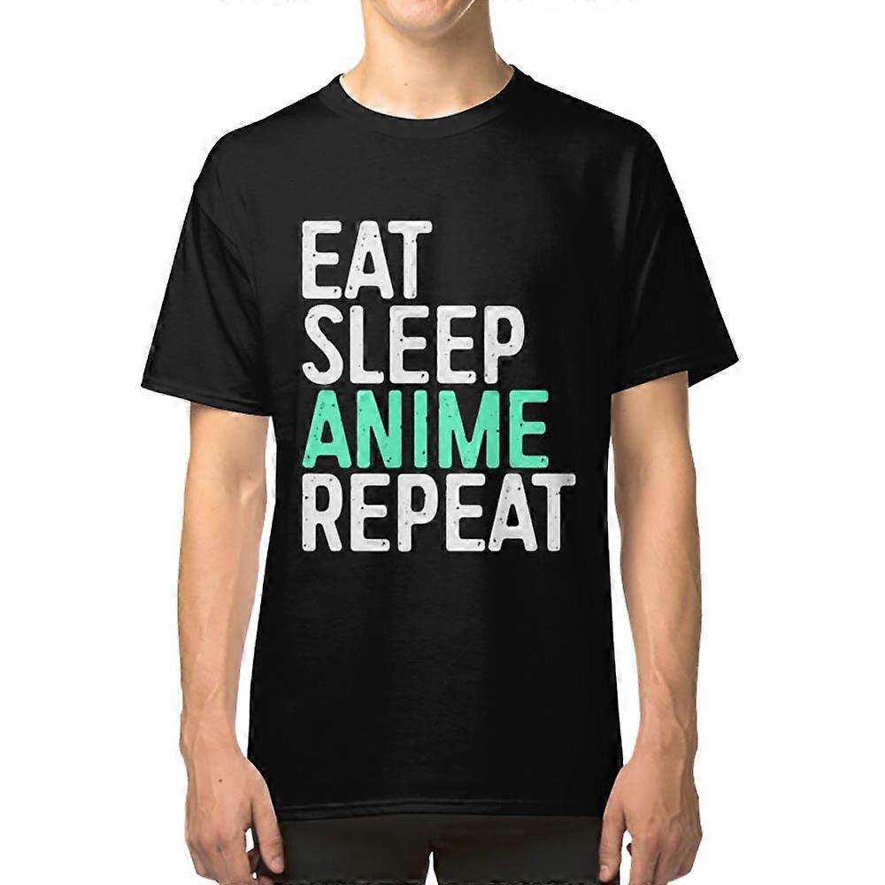 Eat Sleep Anime Repeat T-shirt