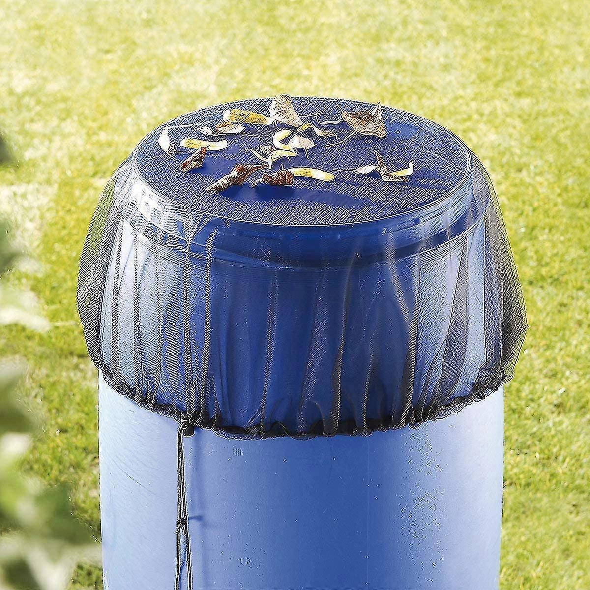 Mesh Cover For Rain Barrelsprevent Mosquitoes And Debris From Entering The Rain Bucket