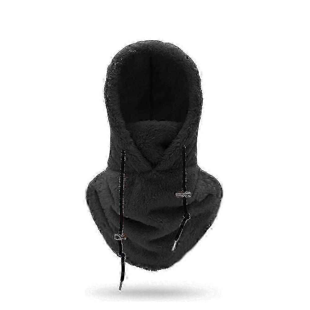 Sherpa Hood Kayak Maskesi Kış Yün Soğuk Hava Rüzgar Geçirmez Ayarlanabilir Sıcak Kış Hood Kapak Şapka Kap Eşarp