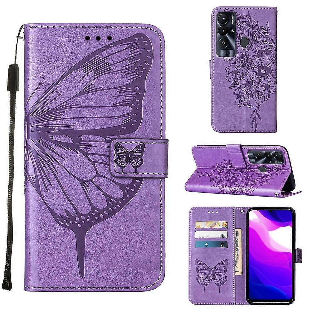 Embossed Butterfly Case For Tecno Pova Neo