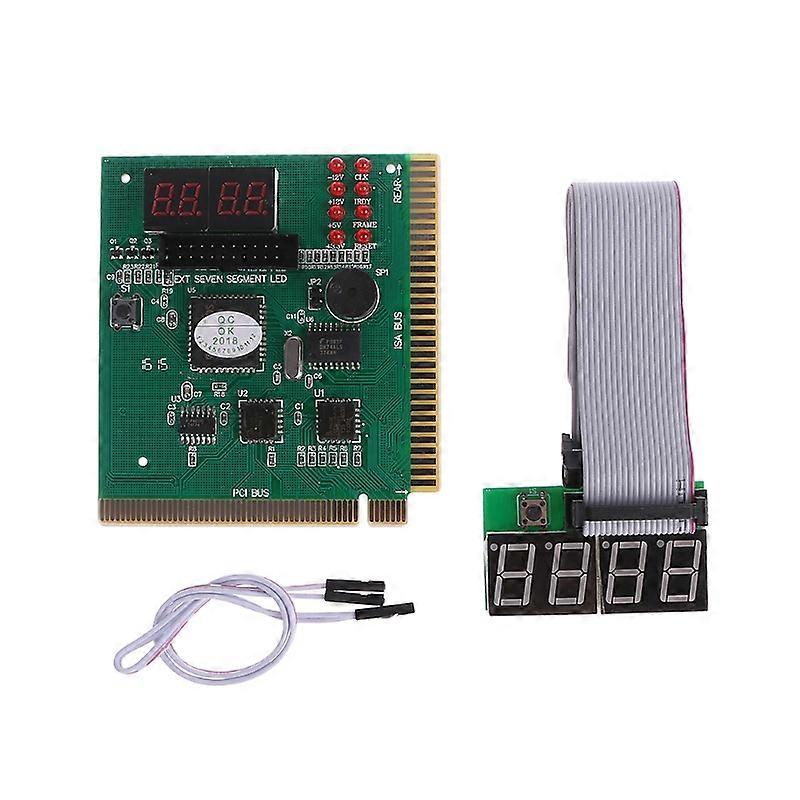 4 Digit PC ISA PCI  Analyzer Diagnostic Test Post Card New