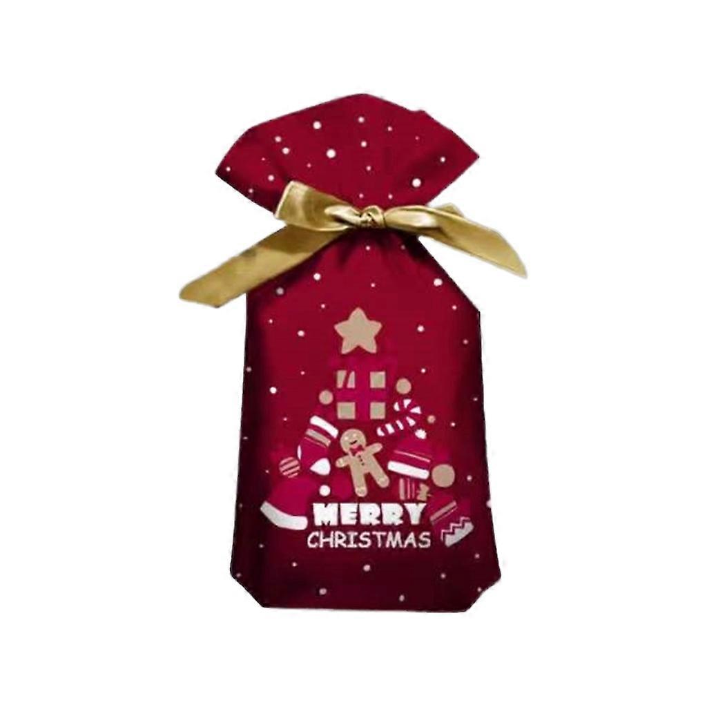 Christmas Drawstring Gift Bags 50pcs Present Organization Accessory
