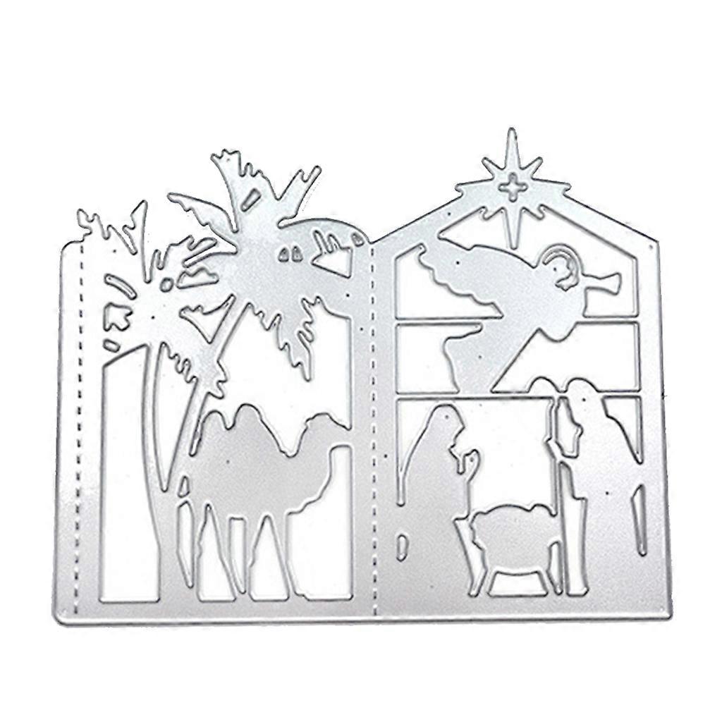 هالوين صلاة قطع المعادن يموت الاستنسل DIY سكرابوكينغ الألبوم ورقة بطاقة قالب قالب النقش الحرفية الديكور