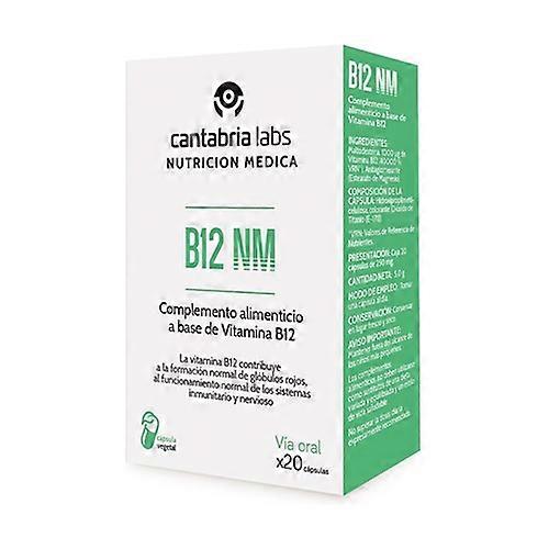 B12 nm 20 capsules of 100μg
