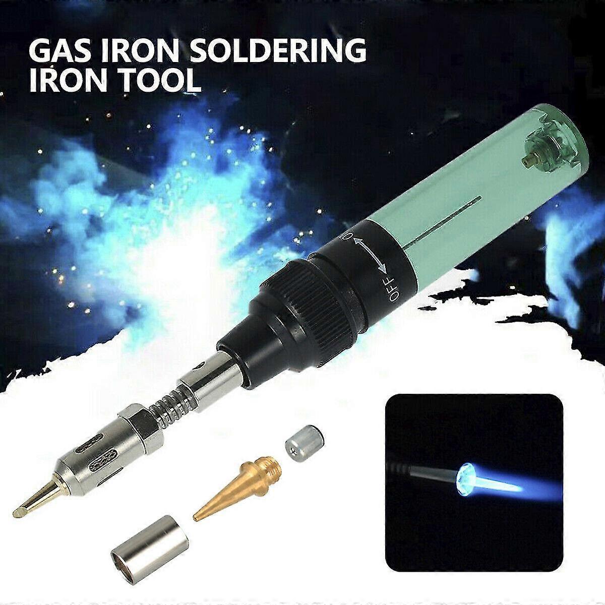 Portable Cordless Torch Gas Soldering Iron Pen Type Burner Welding Solder