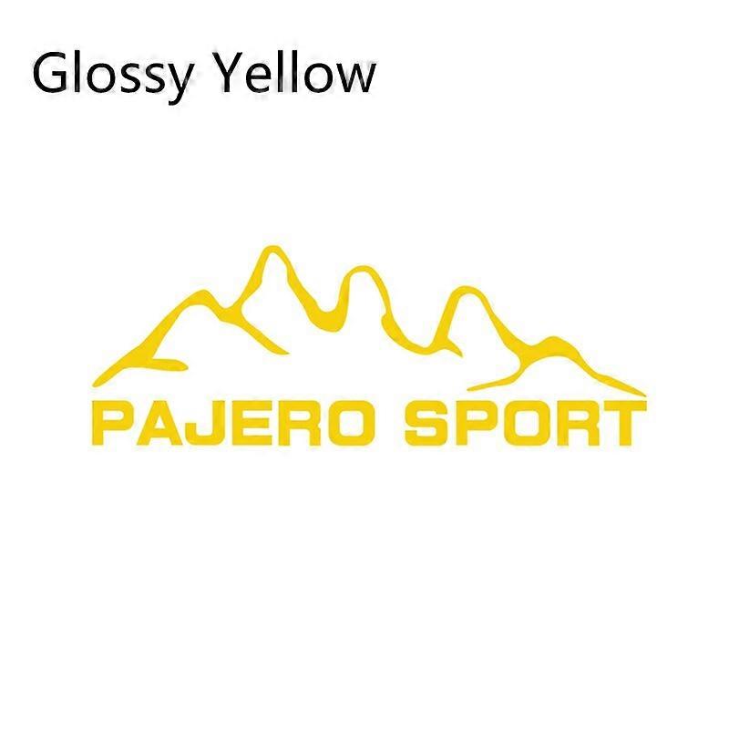 Car Stickers For Mitsubishi Pajero Sport Styling Vinyl Film Auto Window DIY Decals Automobile Decoration Car Tuning Accessories Vehicle Decor Accessor