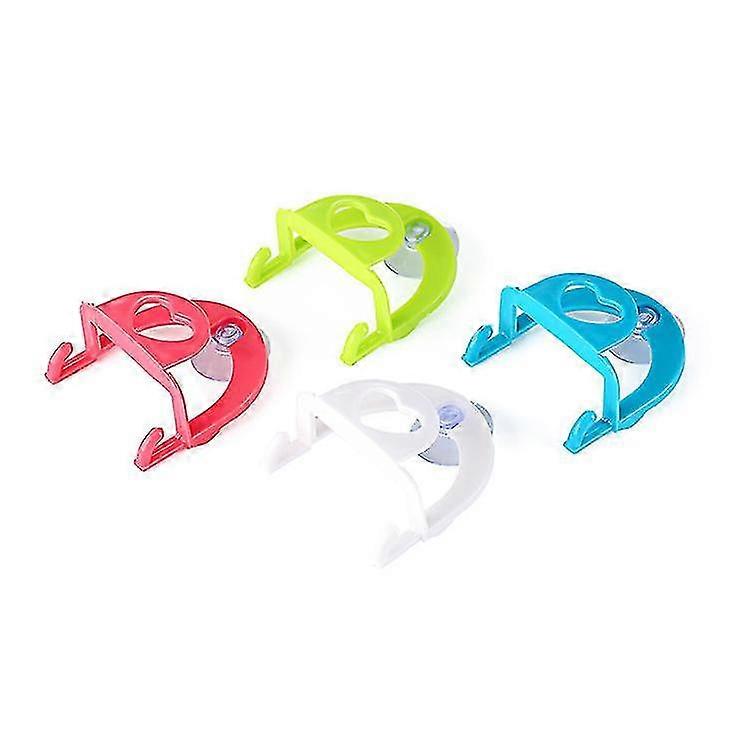 Th Creative Sponge Holder Suction Cup Sink Holder Kitchen Tools Gadget Decor Wall Mounted Type Storage(4pcs)