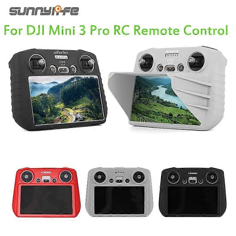 for DJI Mini 3 Pro Silicone Case Cover Remote Controller Protective Cases Sleeve Anti-Scratch DJI RC Scratch-proof AccessoriesRemote Control Toy Acces