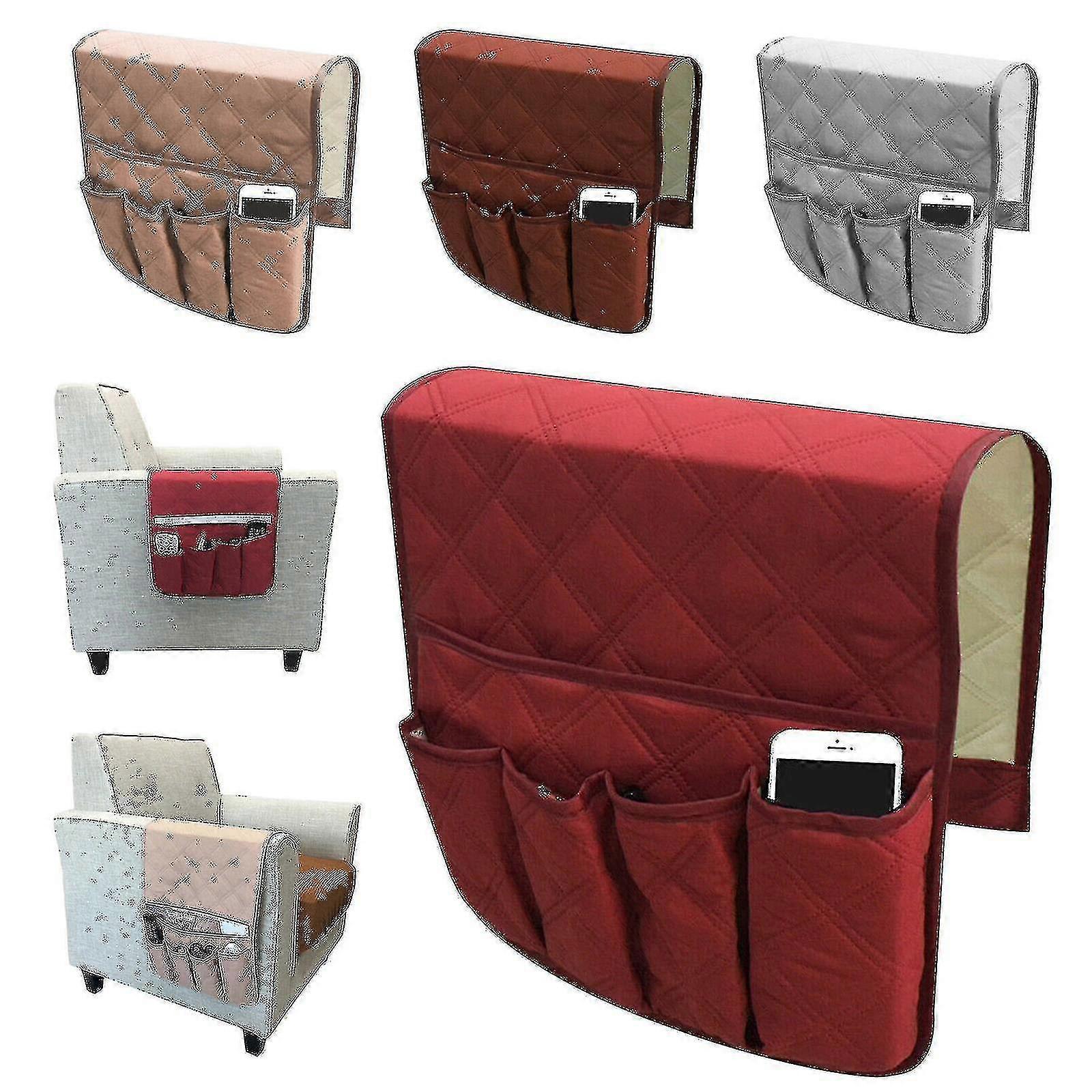 Armrest Izer Tv Remote H 5 Pocket Caddy For Couch Sofa Rec Ch