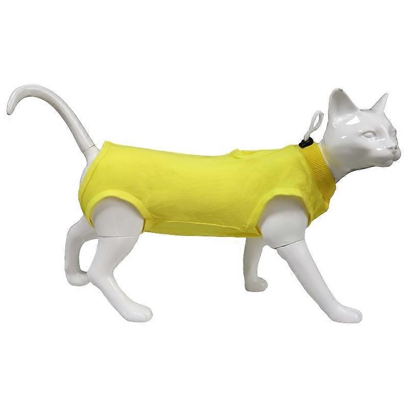 Cat Recovery Suit Jumpsuit Care Pet Kitten Anti Bite Prevent Lick After Surgery Wear Vest Weaning Bottoming Shirt