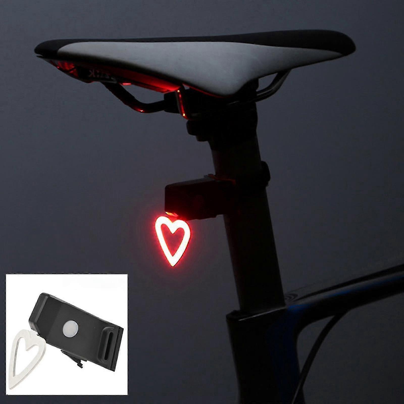 Lumină LED super luminoasă pentru bicicletă, lumină frontală, lumină spate pentru bicicletă de șosea, Mtb, ciclism - Os
