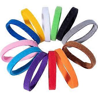 Valphalsband, 12 stycken blandade färger, valphalsband, justerbart valphalsband med husdjur
