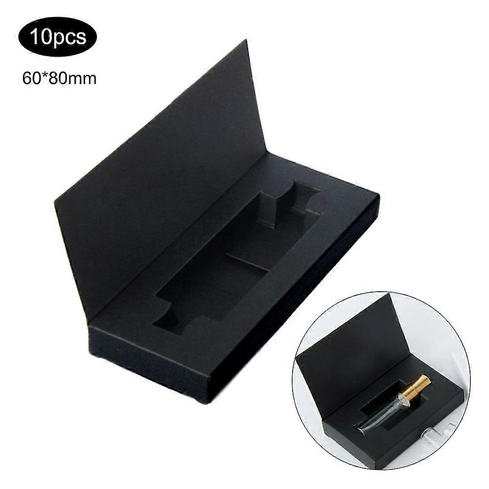 10pcs/lot 3ML Black Box Empty Perfume Bottle