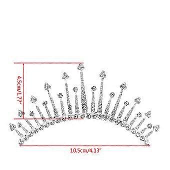 Prinses Kroon Kam Happy Birthday Tiara Hair Clip Zendspoel voor Bruiloft