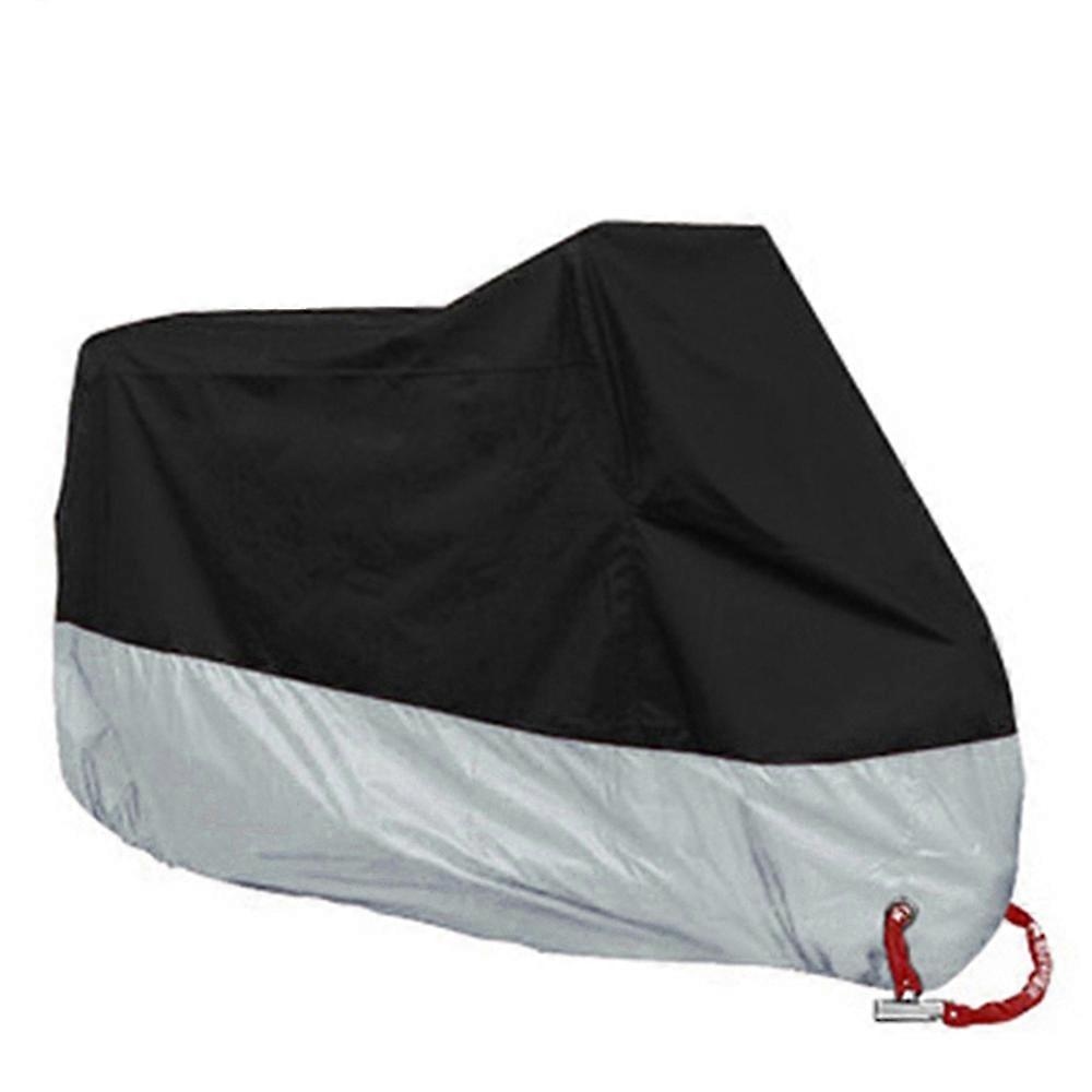 כיסוי אופנוע עמיד למים כל העונה עמיד לאבק מגן UV חיצוני קטנוע מקורה 190T כיסוי אופנוע בד עמיד בפני שחיקה