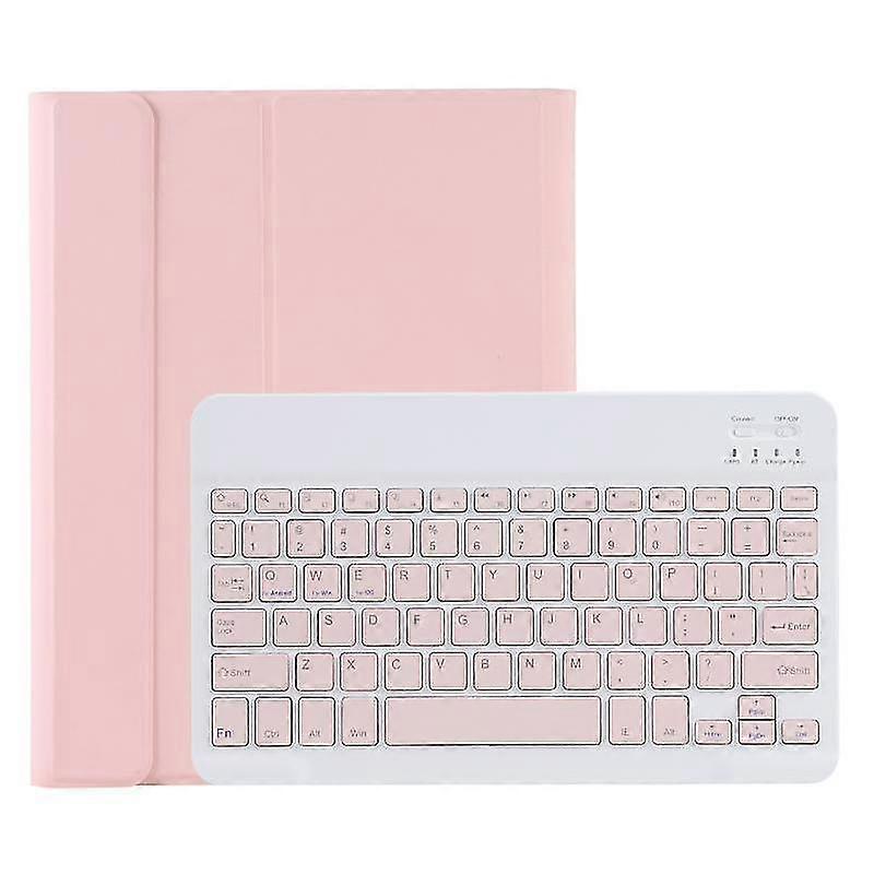 C-11b Detachable Candy Color Bluetooth Keyboard Leather Tablet Case With Pen Slot & Holder For Ipad Pro 11 Inch 2021