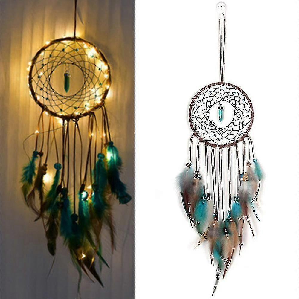 Dream Catcher Handmade Tradicional Feather Wall Hanging Home
