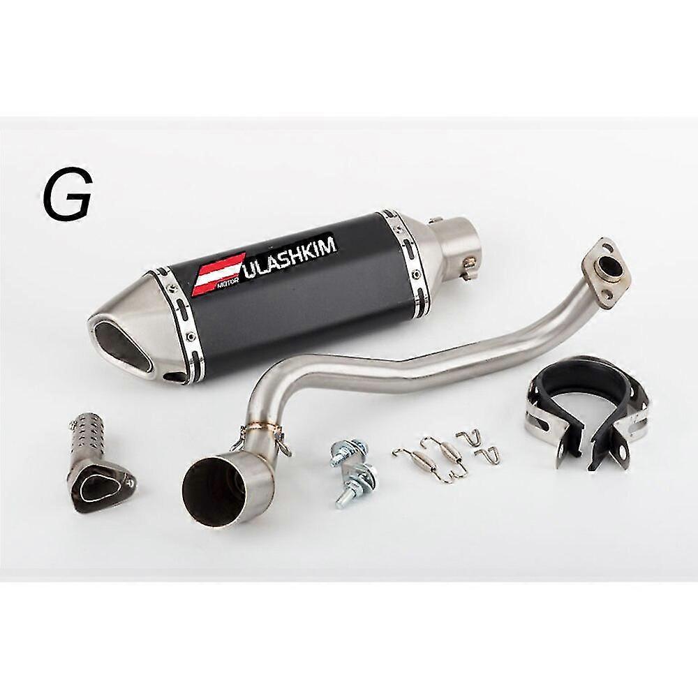 Sistema completo de escape de motocicleta Slip On para Yamaha Nmax155 Nmax 155 2017 a 2020 años Escape Escape Boris