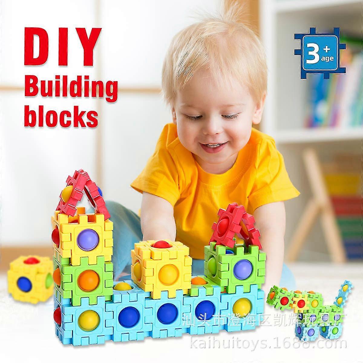 Block Puzzle Tabletop Games To Reduce Stress Toys Decompression Toys