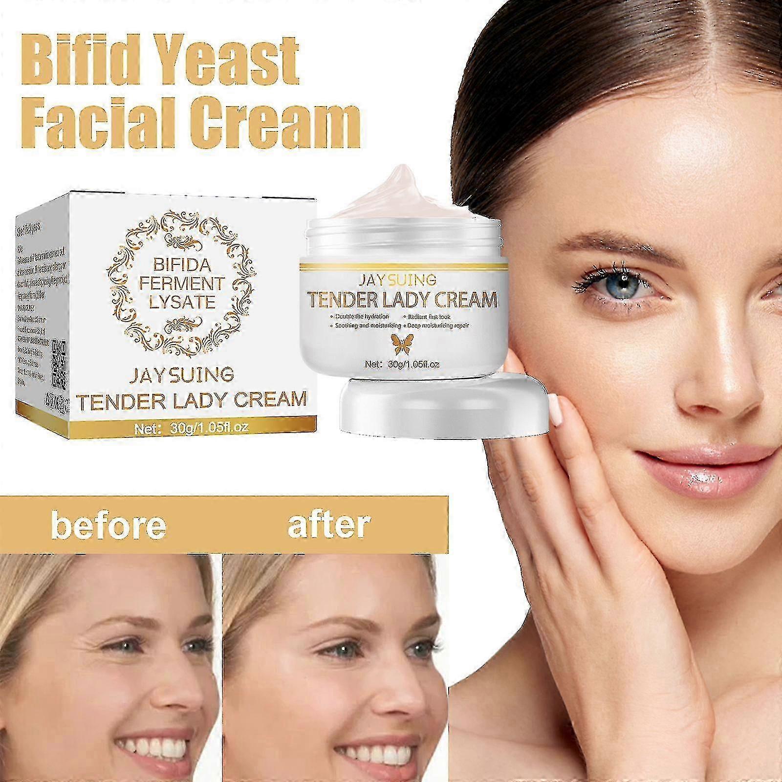 ジェイスイング バイフィッド イースト クリーム ハイドレイティング、ナリッシング、引き締め、アンチリンクル、アンチエイジング、ブライトニング スキン クリーム BF |