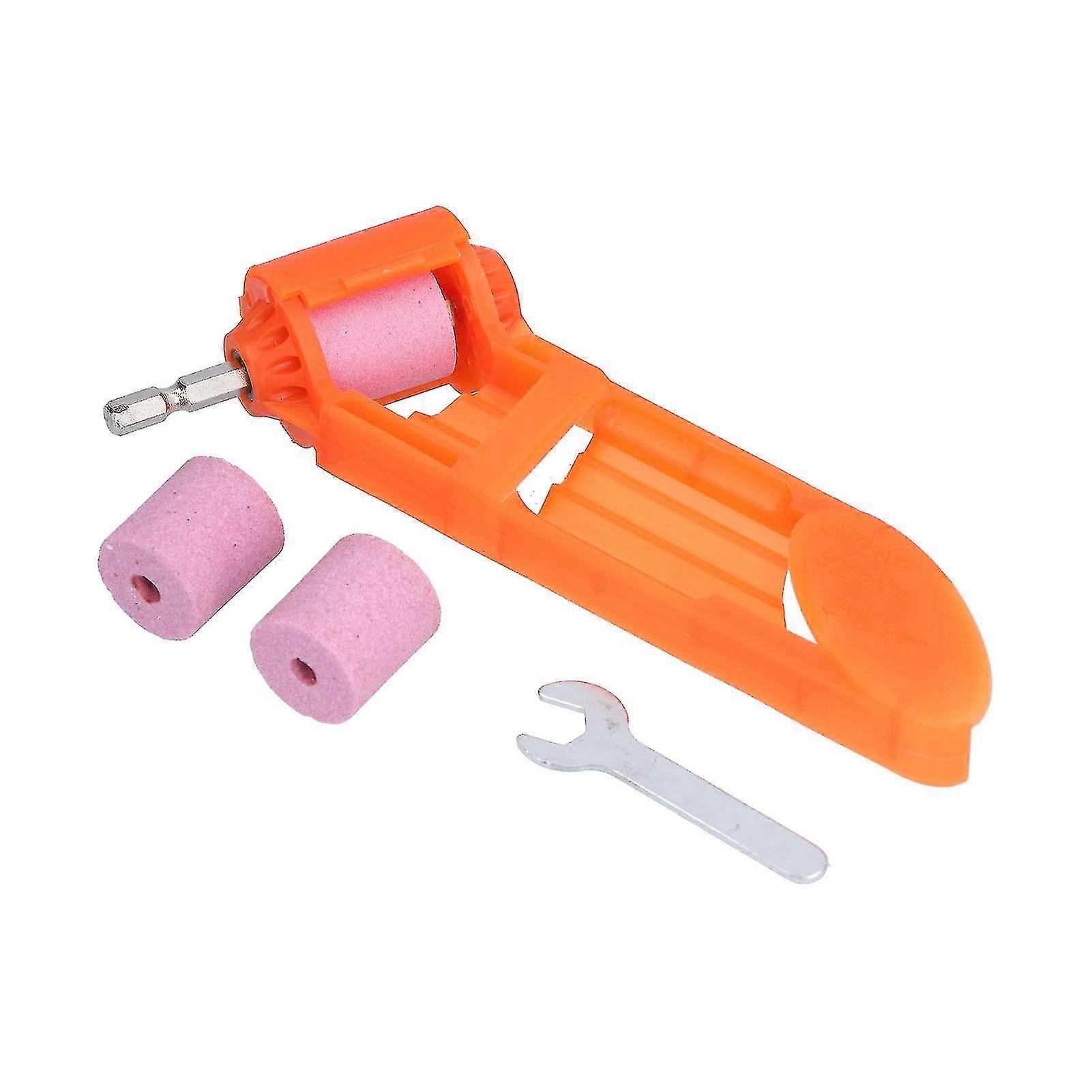 Drill Bit Sharpener Corundum Grinding Wheel Portable Sharpening Tool For Grinding Iron Drill Bits