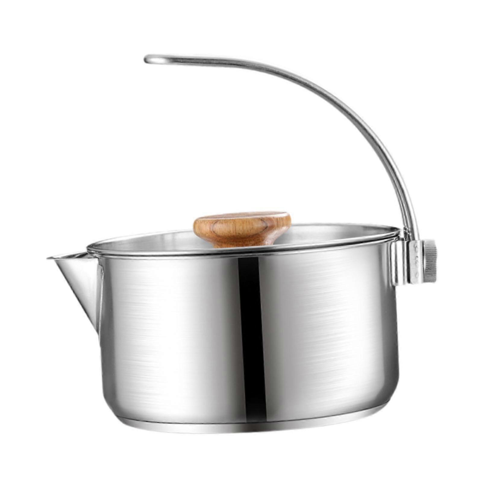 Camping Kettle Practical Outdoor Water Pot for Picnics Explorers Backpacking 1000 ml