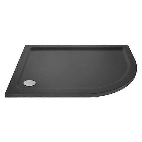Nuie Offset Quadrant Shower Tray - Slate Grey
