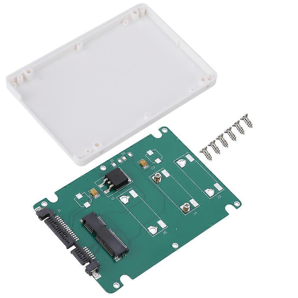 USB 2.5" SATA External SSD Hard Drive Mobile Disk HD Enclosure/Case Box (White)