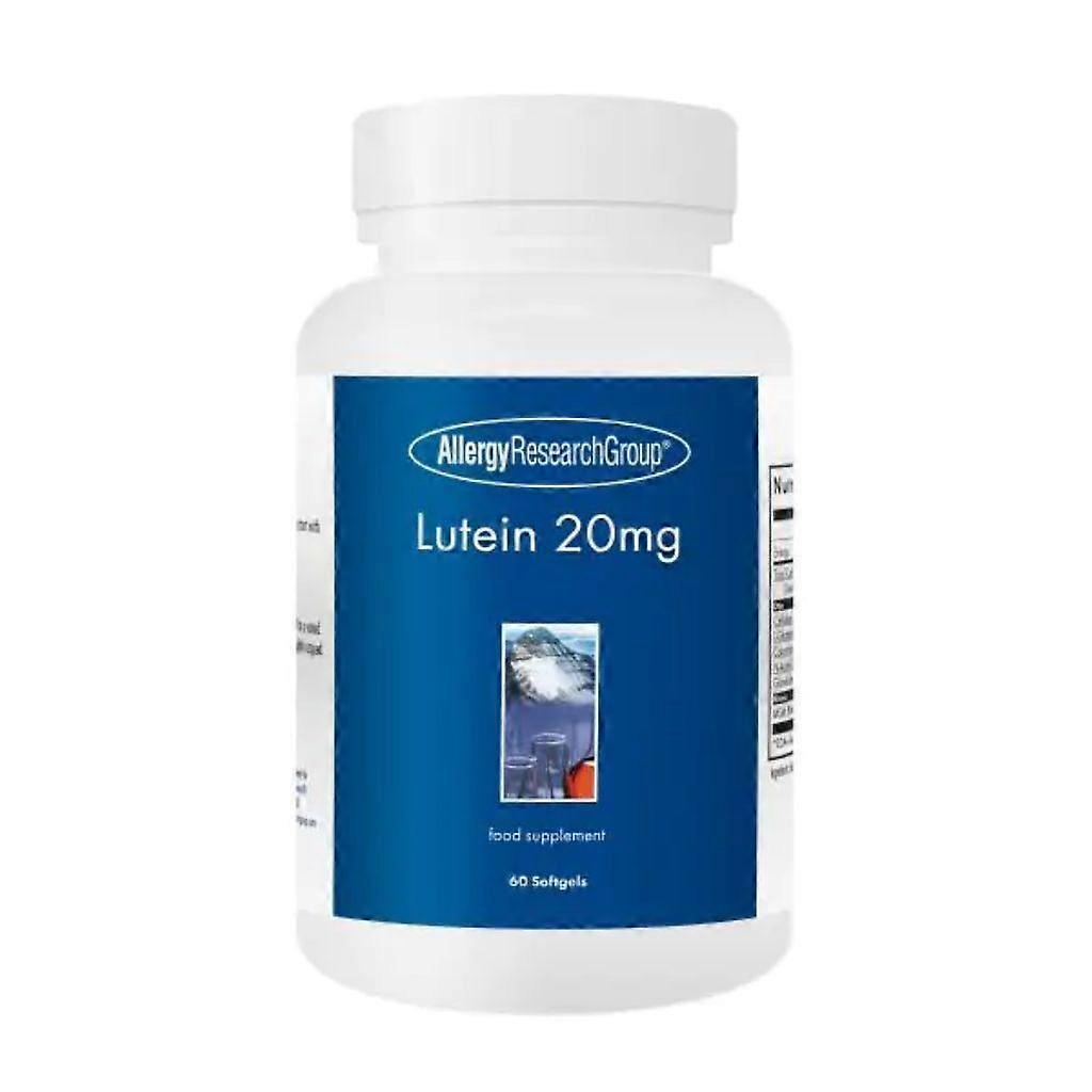 Allergy Research Group Lutein 20mg Softgels 60