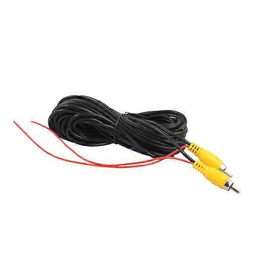 RCA Male to Cable HiFi Male Audio Video Speaker AV Cord for Car Rearview Camera