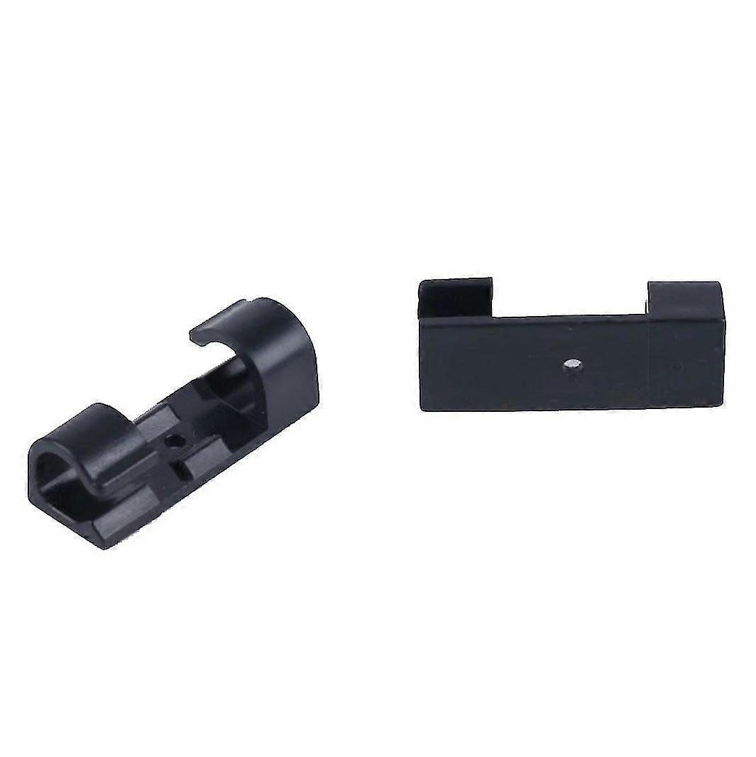 Adhesive Cable Clamp Wire Manager Holder Carport Mount Fixingblack-20pcs