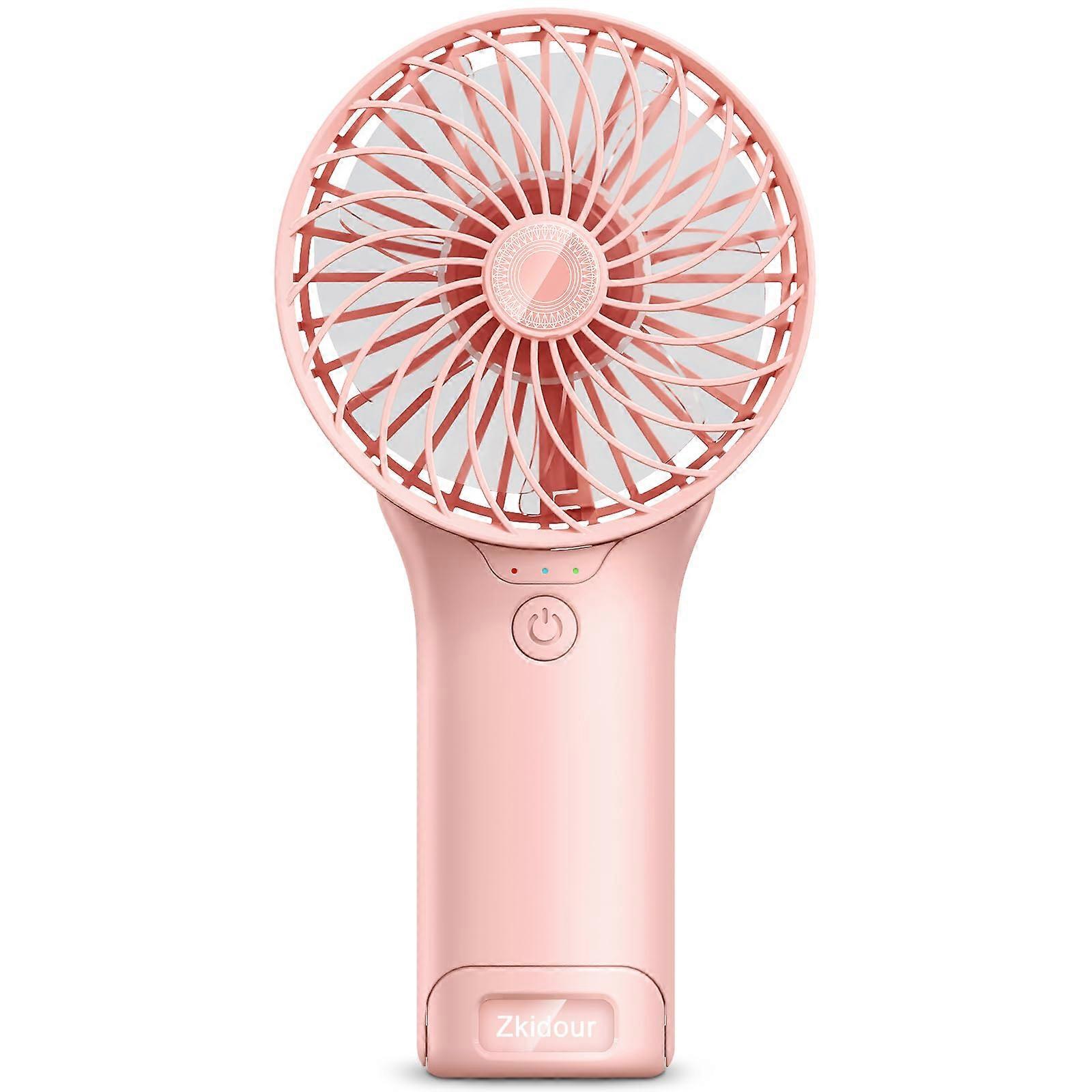 Mini Desk Fan for Travel - Compact Rechargeable USB Fan, Lightweight with Adjustable Speed, Ideal for Home and Office Use