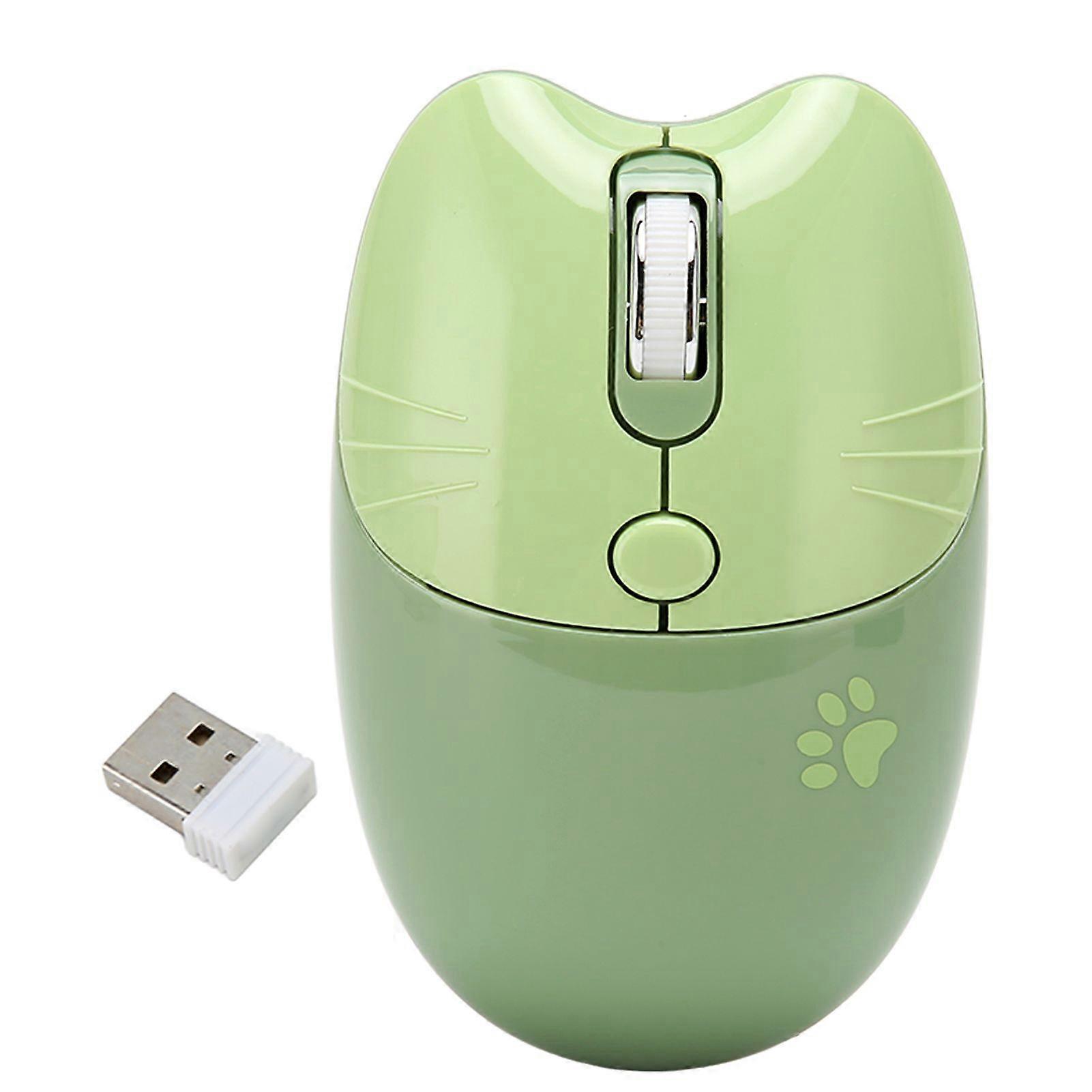 SBSGV Wireless Mouse BT5.1 Or 2.4GHz Silent Click Adjustable DPI Auto Sleep Office Mouse for Girl Working Family School Cafe