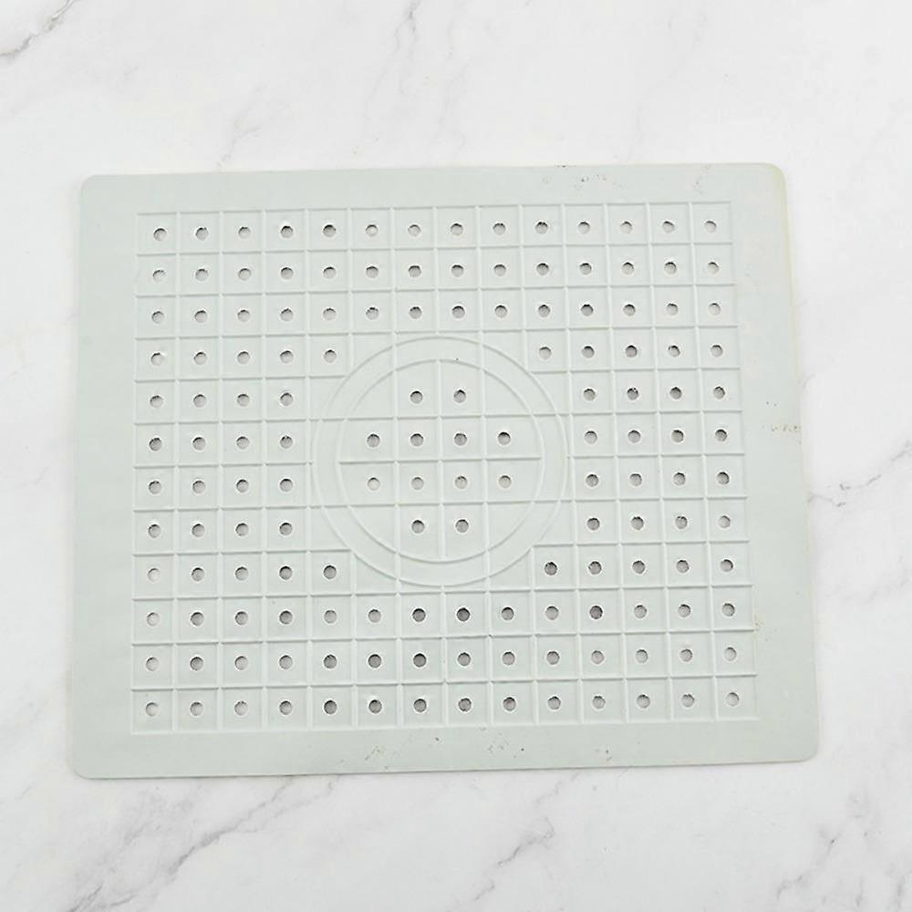 Square Coaster Drain Mat Round Dish Basin Drain Mat Place Mat Drain Mat Sink Mat