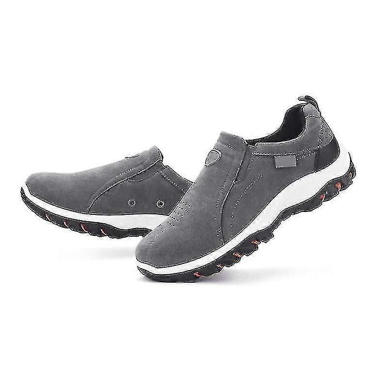 Good Arch Support & Easy To Put On And Take Off & Breathable And Light & Non-slip Men's Shoes For Oudoor Activity