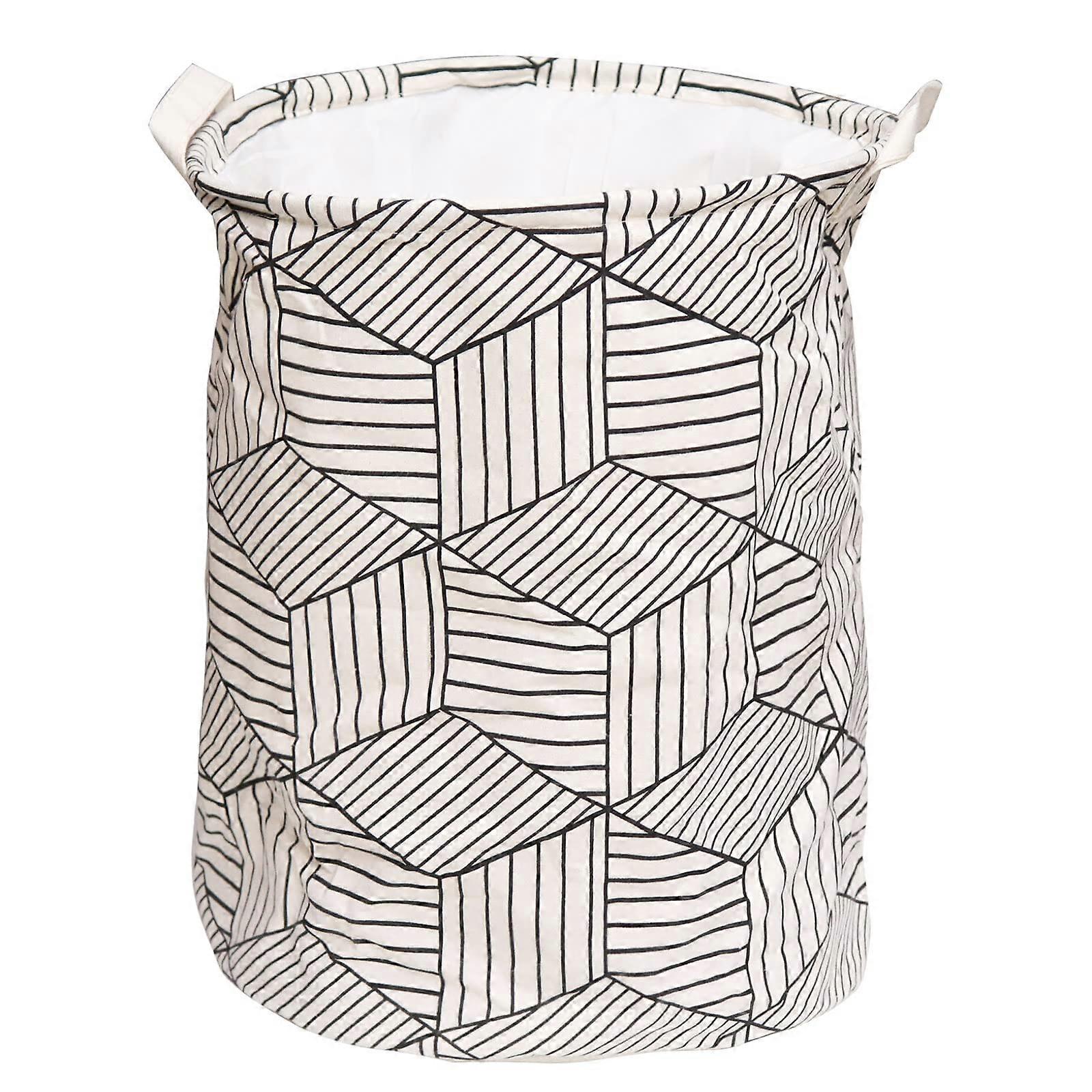 Collapsible Laundry Hamper for Kids Nursery 13.7x17.6 Inch