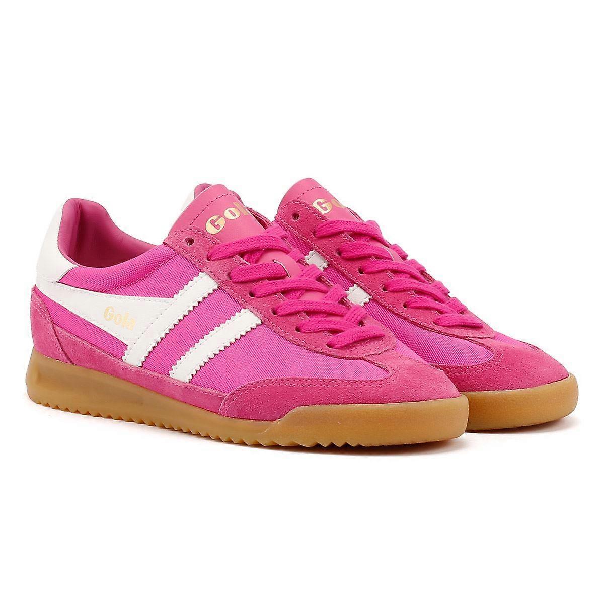 Gola Tornado Women's Shocking Pink/White Trainers