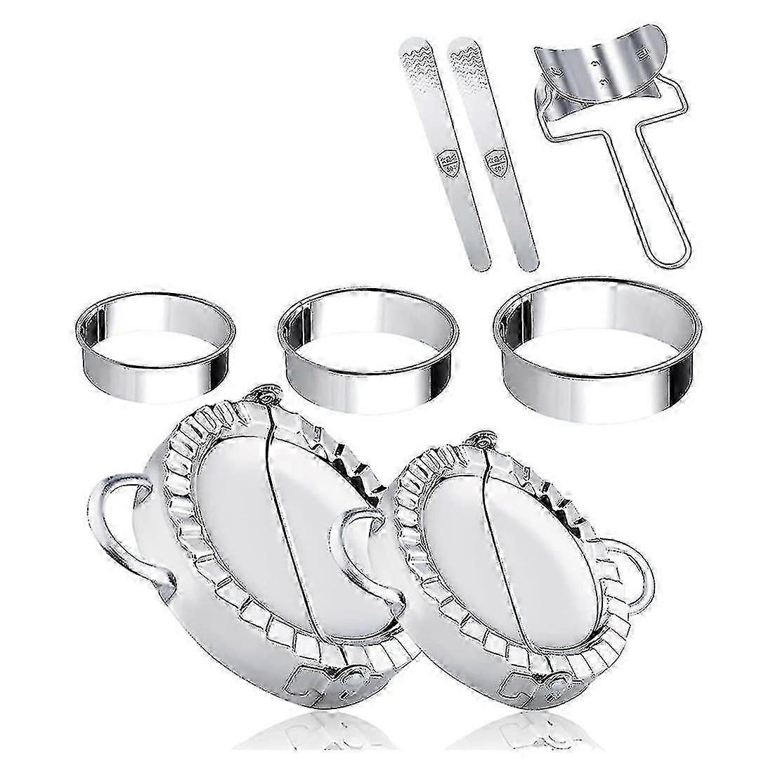 unique Dumpling Maker,dumpling Mold Set And Cutter,dumpling Press Molds Dumpling Skin Maker Stuffing Spoon