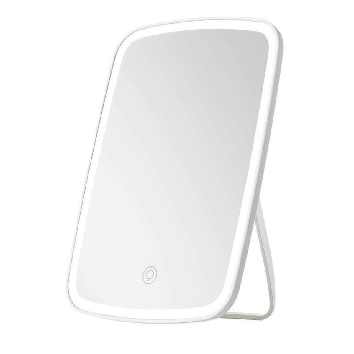 Makeup Mirror Touch Screen Vanity Mirror with LED Brightness Adjustable Portable USB Rechargeable