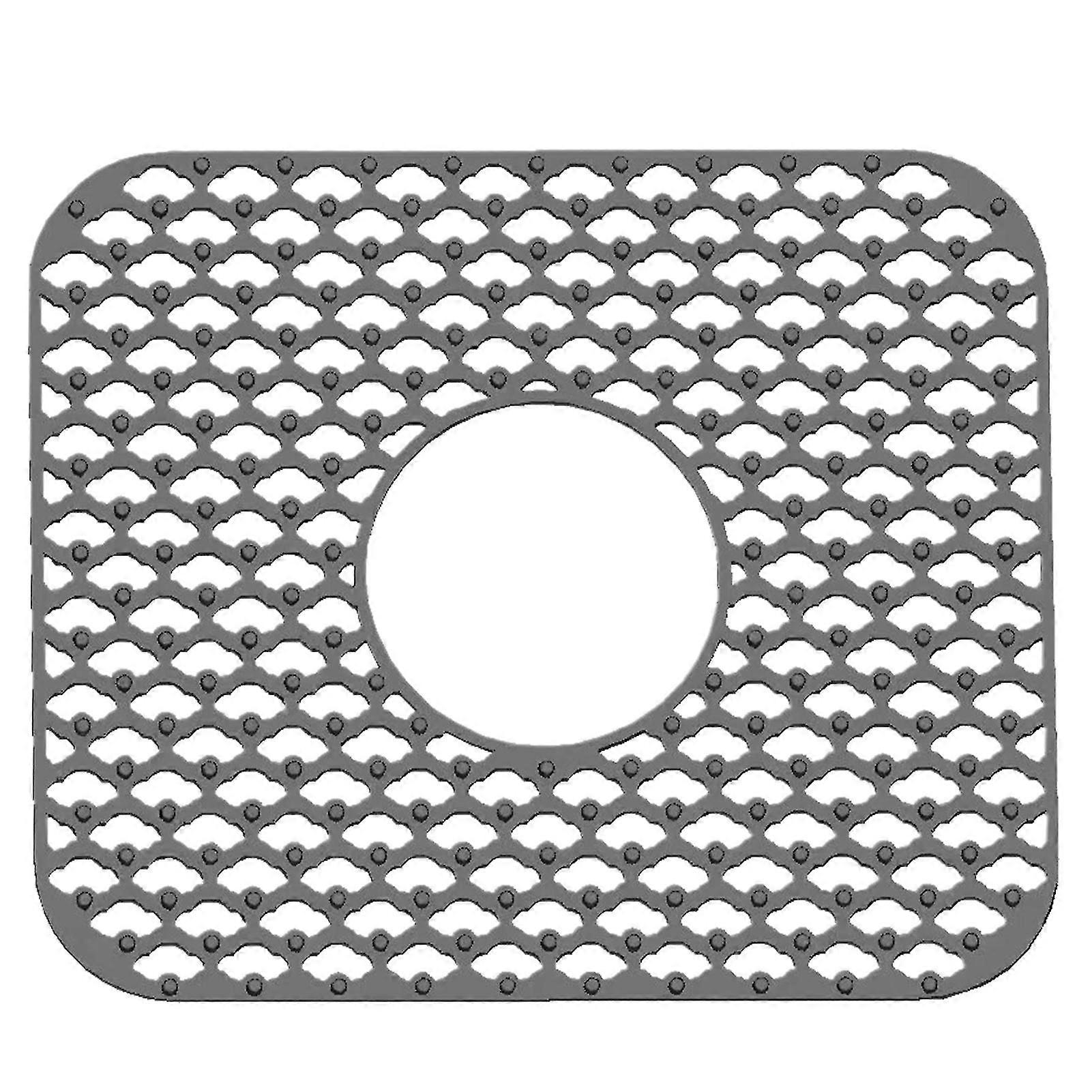 Silicone Sink Protector Foldable Non-Slip Sink Mat Grid Accessory for Kitchen
